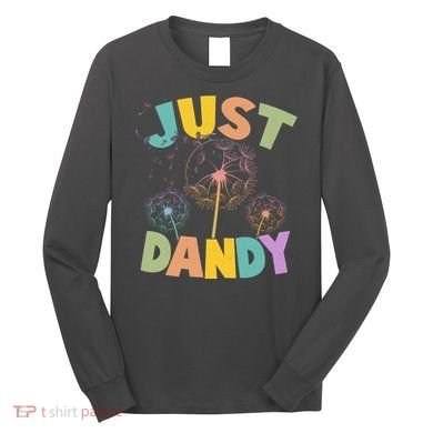 Cute Just Dandy Springtime Dandelions Long Sleeve Shirt