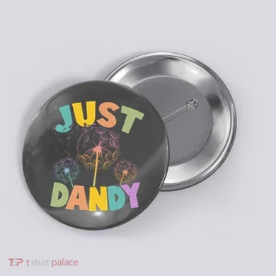 Cute Just Dandy Springtime Dandelions Button