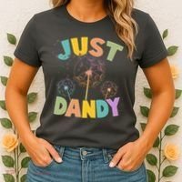 Cute Just Dandy Springtime Dandelions Women's T-Shirt thumb 2