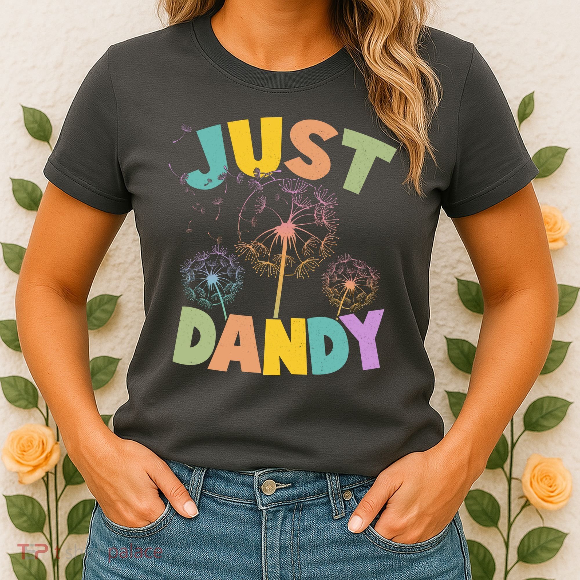Cute Just Dandy Springtime Dandelions Women's T-Shirt