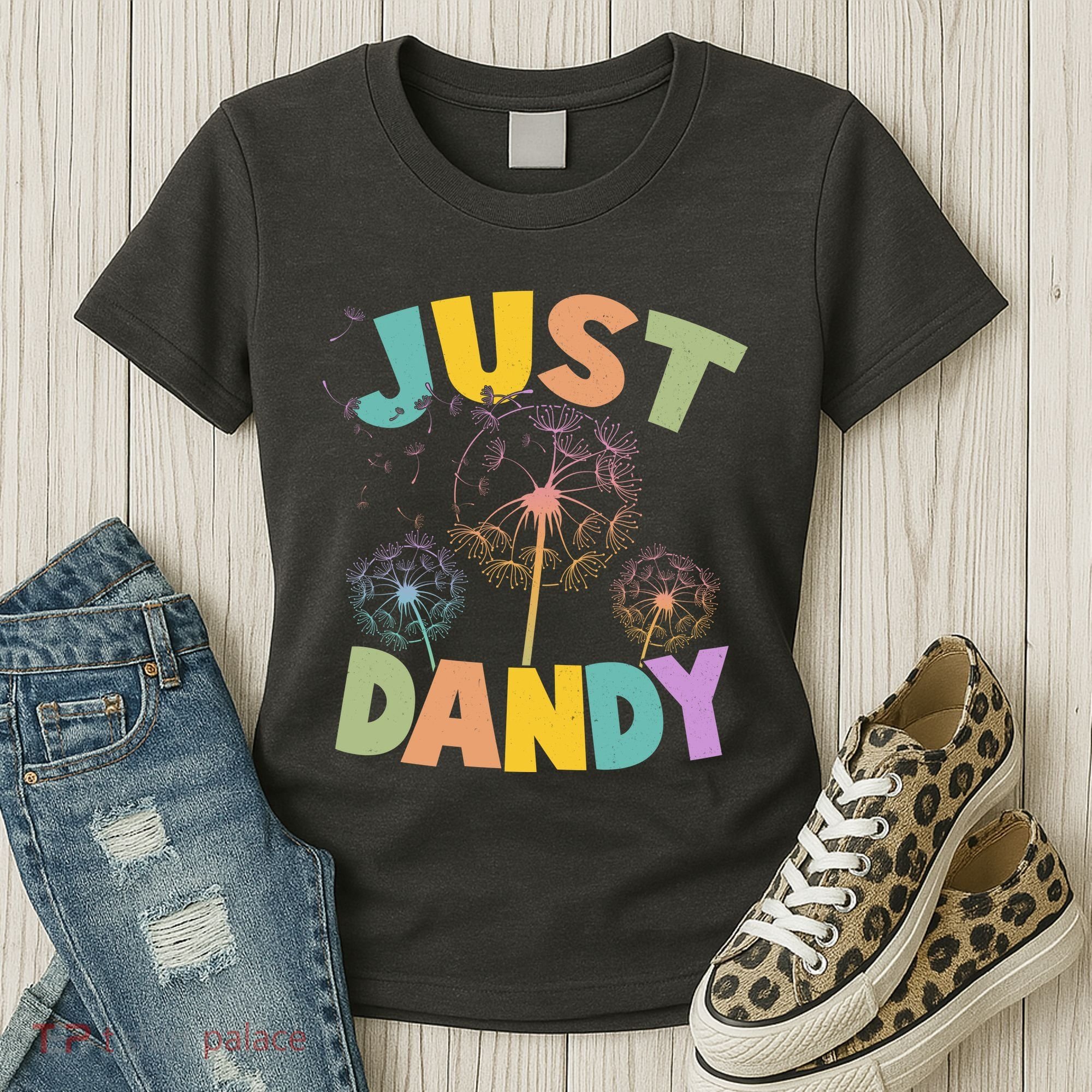 Cute Just Dandy Springtime Dandelions Women's T-Shirt