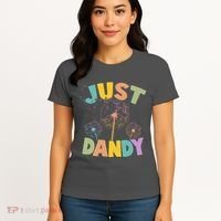 Cute Just Dandy Springtime Dandelions Women's T-Shirt thumb 4