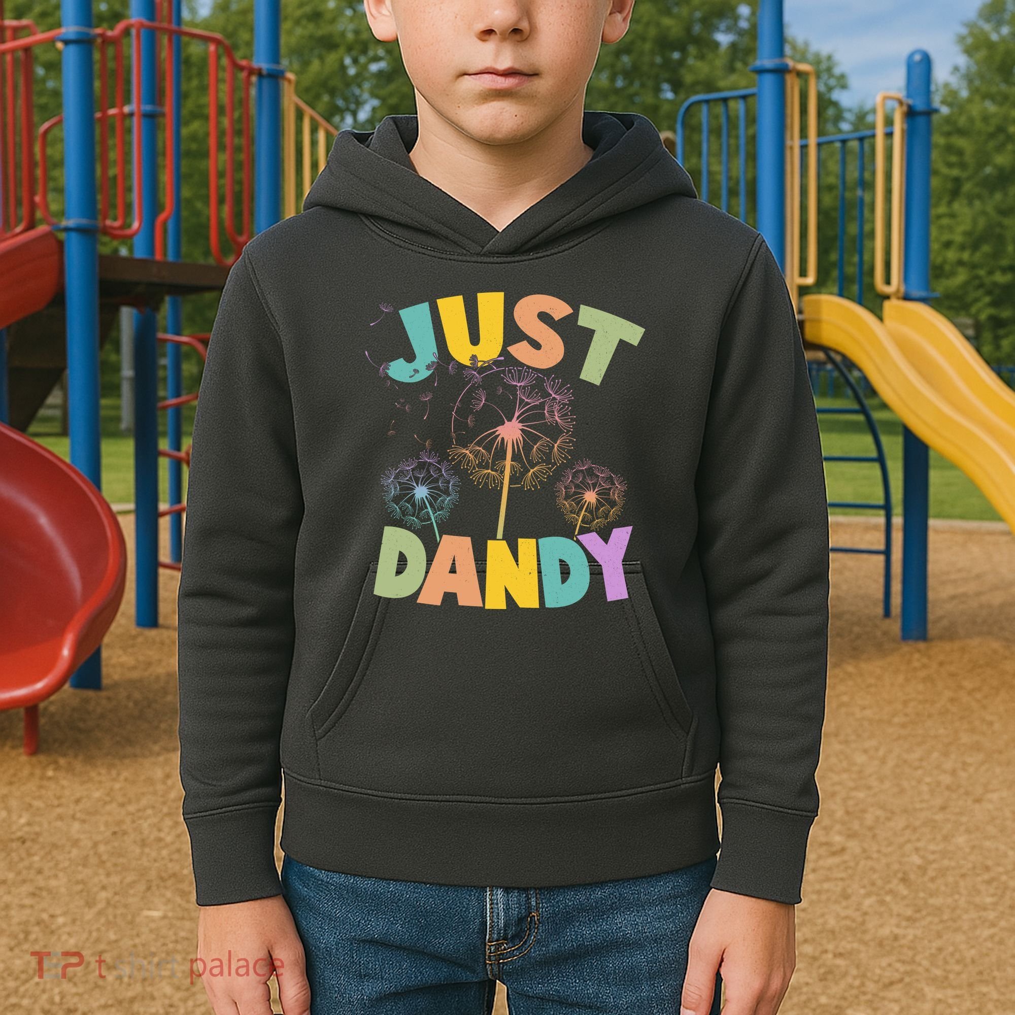 Cute Just Dandy Springtime Dandelions Kids Hoodie