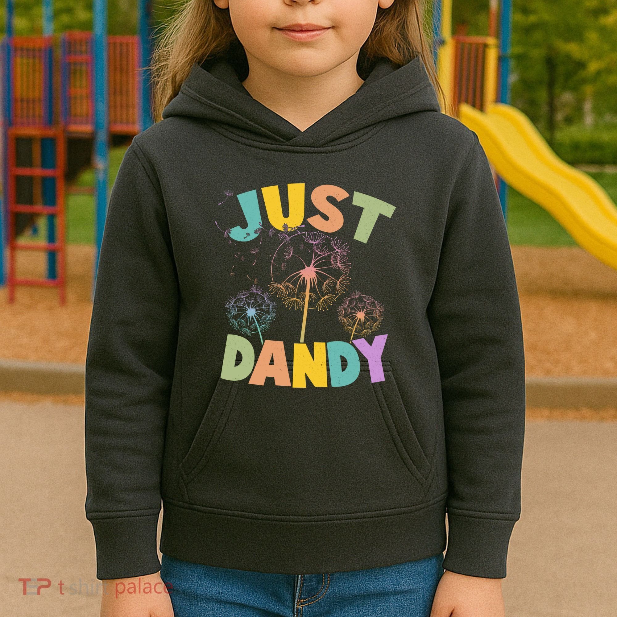 Cute Just Dandy Springtime Dandelions Kids Hoodie