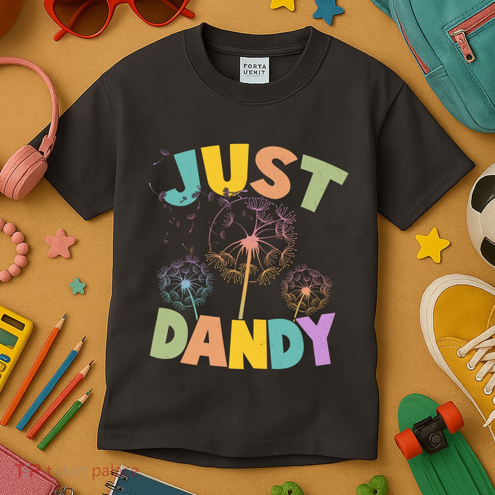 Cute Just Dandy Springtime Dandelions Kids T-Shirt