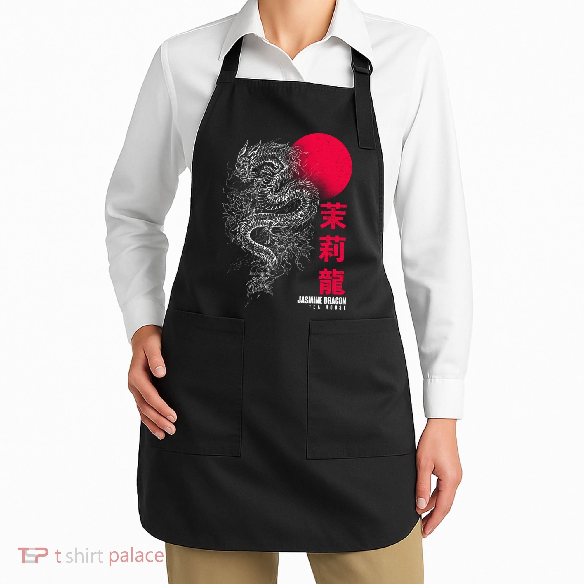 Cool Jasmine Dragon Tea House Apron