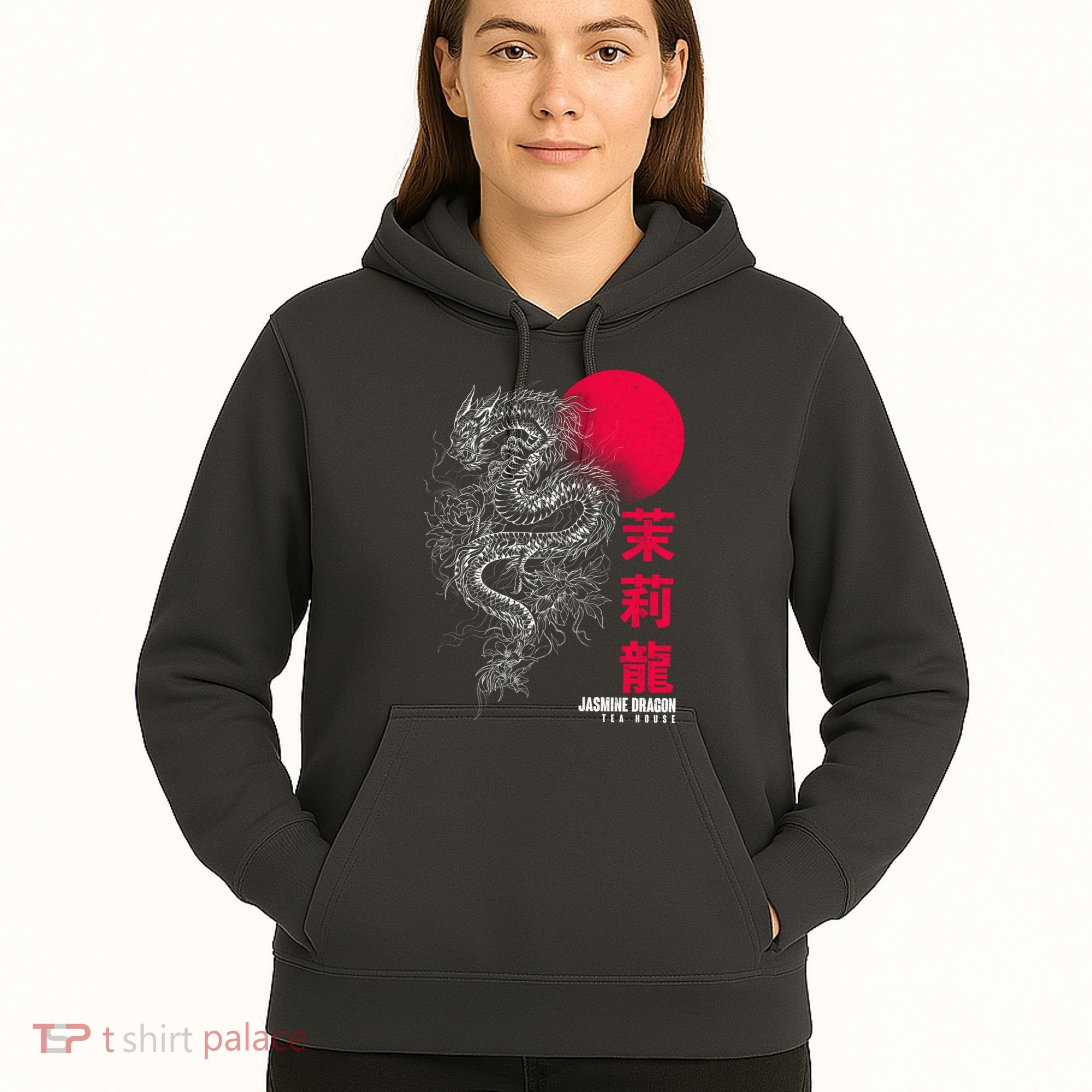 Cool Jasmine Dragon Tea House Hoodie