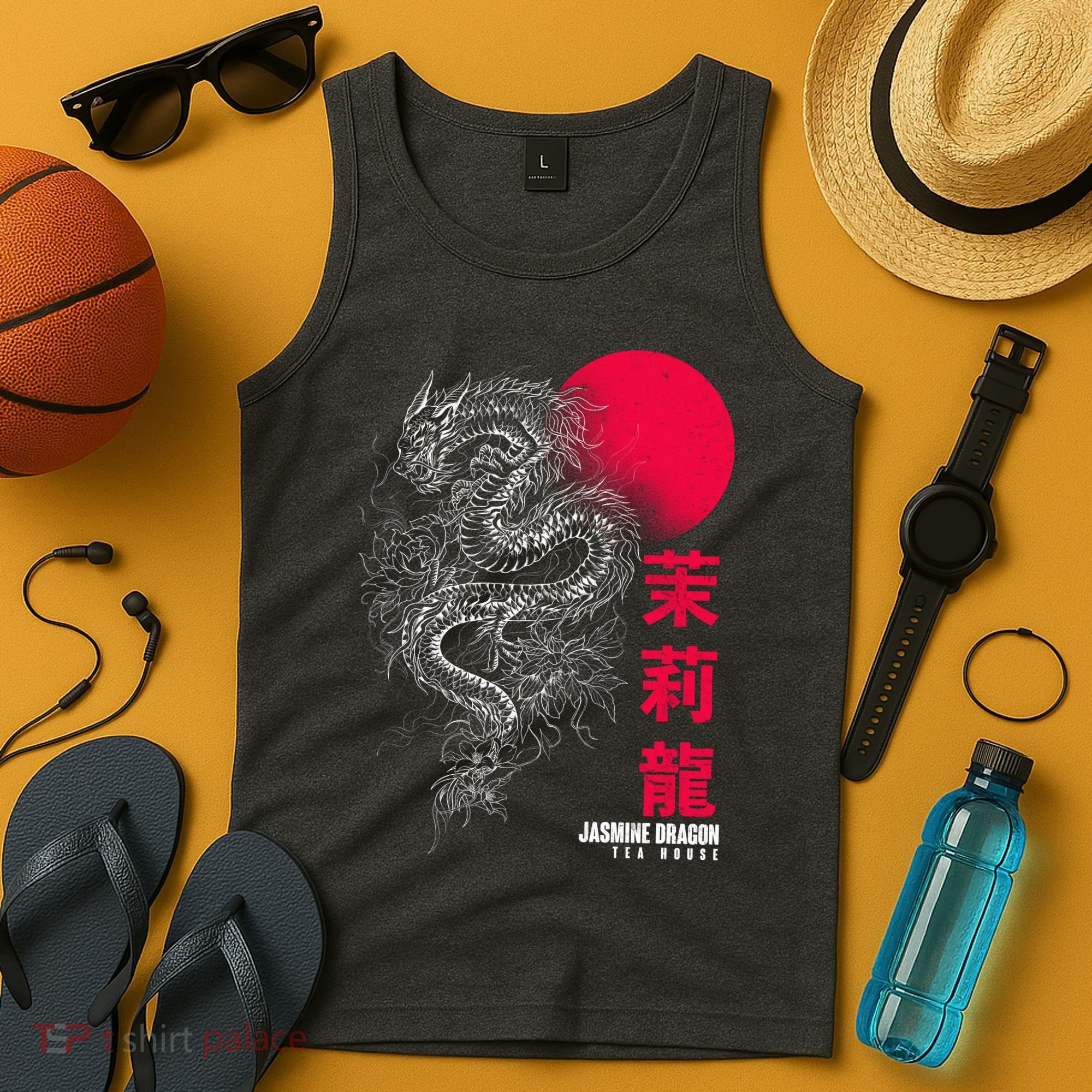 Cool Jasmine Dragon Tea House Tank Top