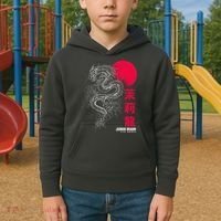 Cool Jasmine Dragon Tea House Kids Hoodie thumb 2