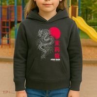 Cool Jasmine Dragon Tea House Kids Hoodie thumb 3