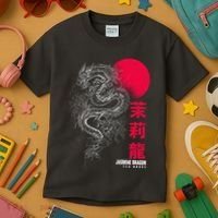 Cool Jasmine Dragon Tea House Kids T-Shirt thumb 3
