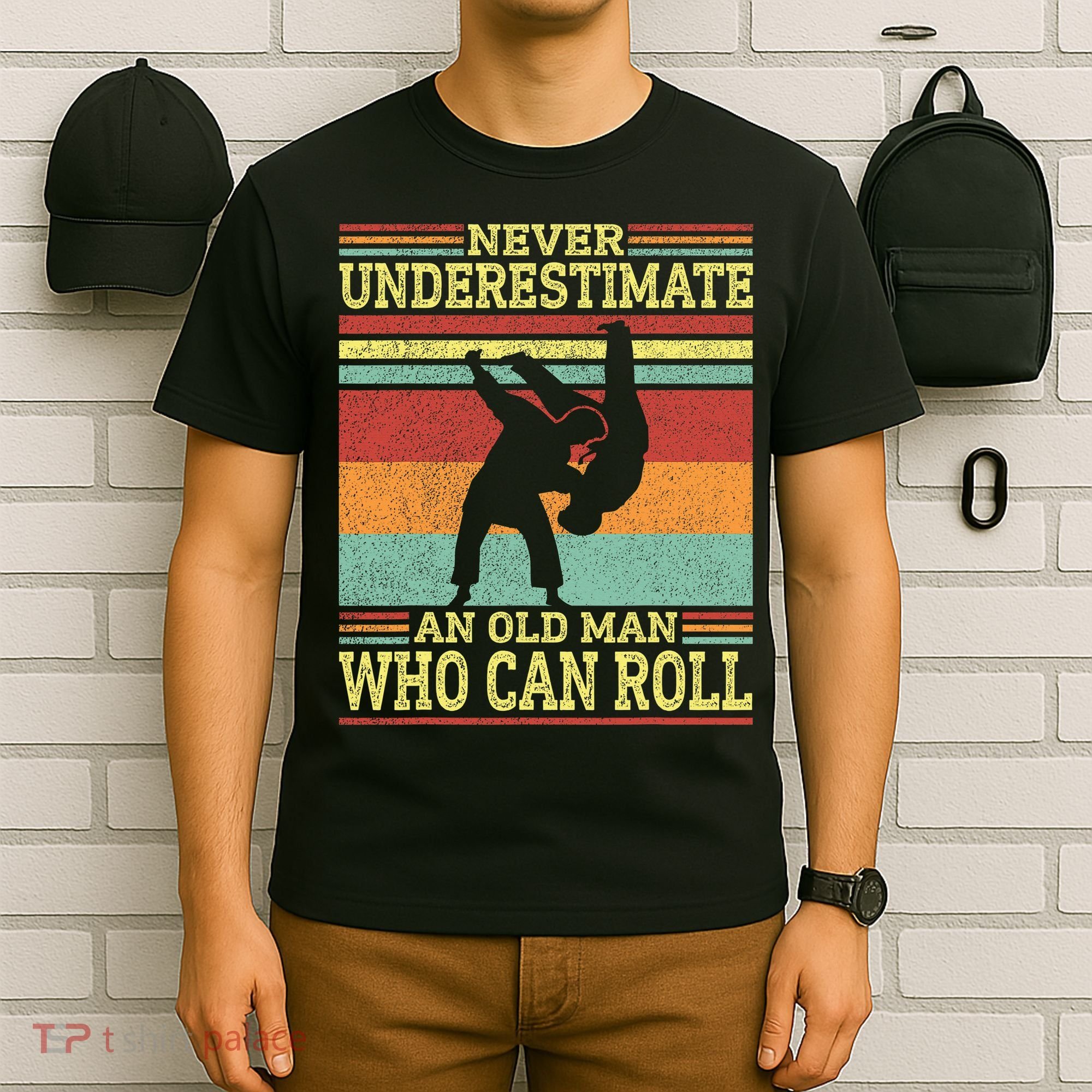 Cool Jujitsu For Dad Martial Brazilian Jiu Jitsu T-Shirt