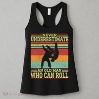 Cool Jujitsu For Dad Martial Brazilian Jiu Jitsu Women's Tank Top thumb 3