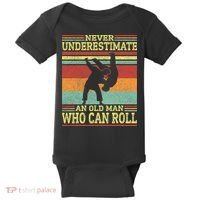 Cool Jujitsu For Dad Martial Brazilian Jiu Jitsu Baby Bodysuit thumb 0