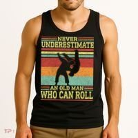 Cool Jujitsu For Dad Martial Brazilian Jiu Jitsu Tank Top thumb 3