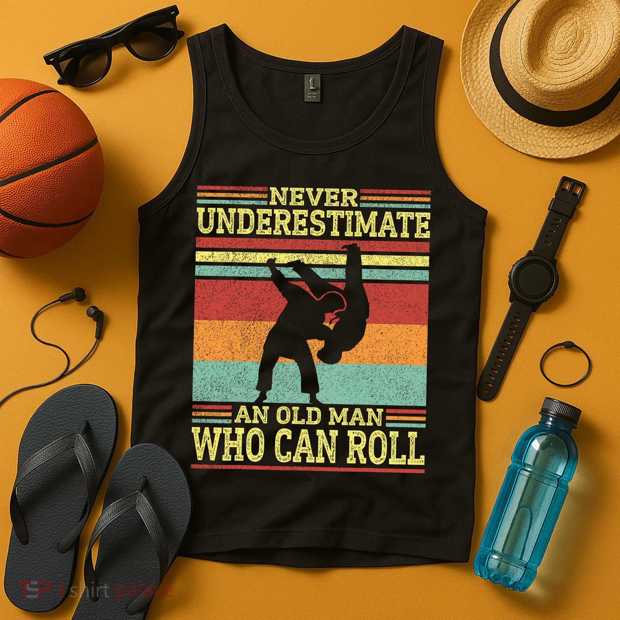 Cool Jujitsu For Dad Martial Brazilian Jiu Jitsu Tank Top
