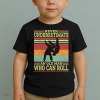 Cool Jujitsu For Dad Martial Brazilian Jiu Jitsu Toddler T-Shirt thumb 2
