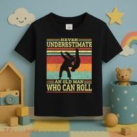 Cool Jujitsu For Dad Martial Brazilian Jiu Jitsu Toddler T-Shirt thumb 3
