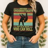 Cool Jujitsu For Dad Martial Brazilian Jiu Jitsu Women's T-Shirt thumb 2
