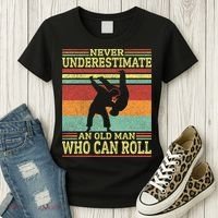 Cool Jujitsu For Dad Martial Brazilian Jiu Jitsu Women's T-Shirt thumb 3