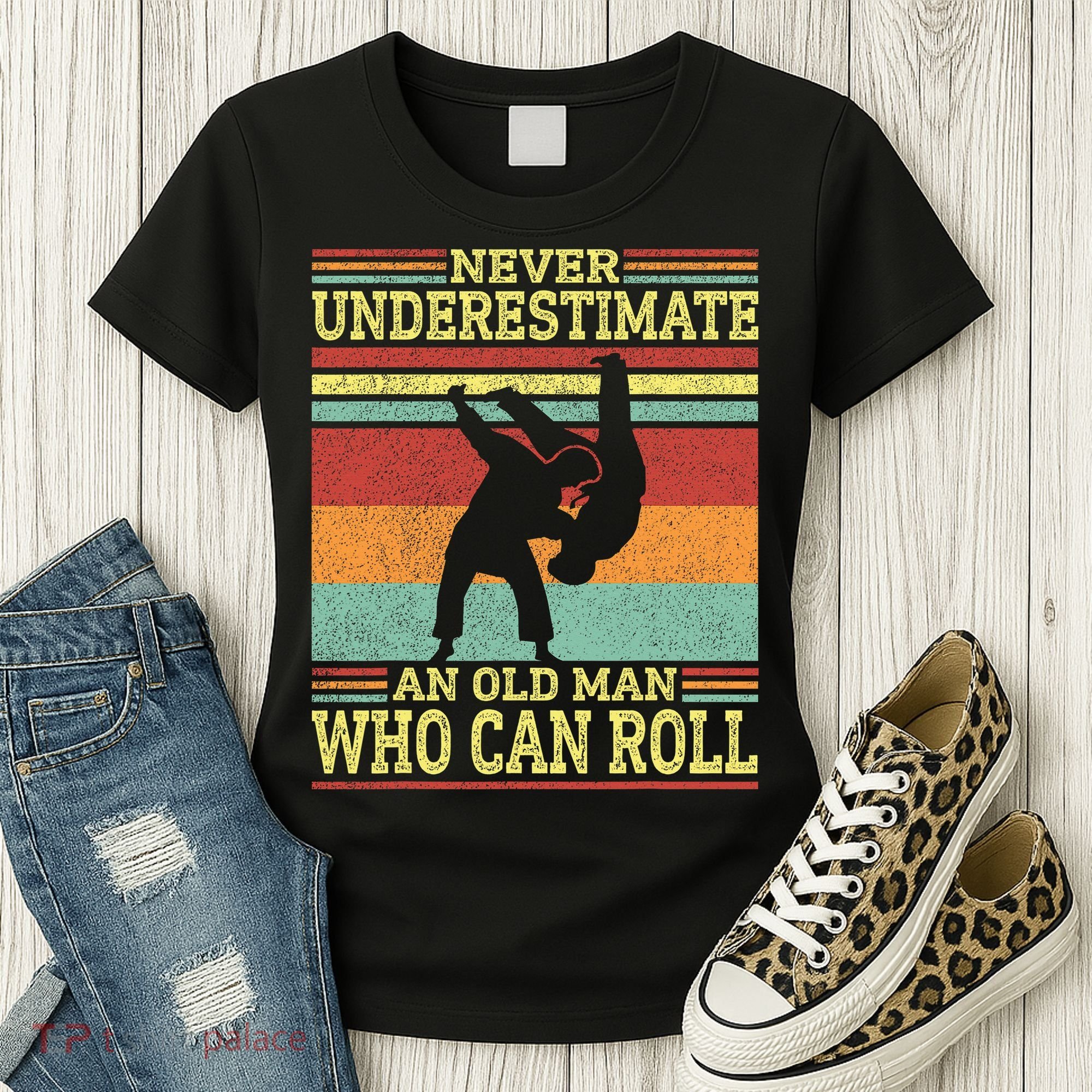 Cool Jujitsu For Dad Martial Brazilian Jiu Jitsu Women's T-Shirt