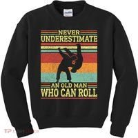Cool Jujitsu For Dad Martial Brazilian Jiu Jitsu Kids Sweatshirt thumb 0