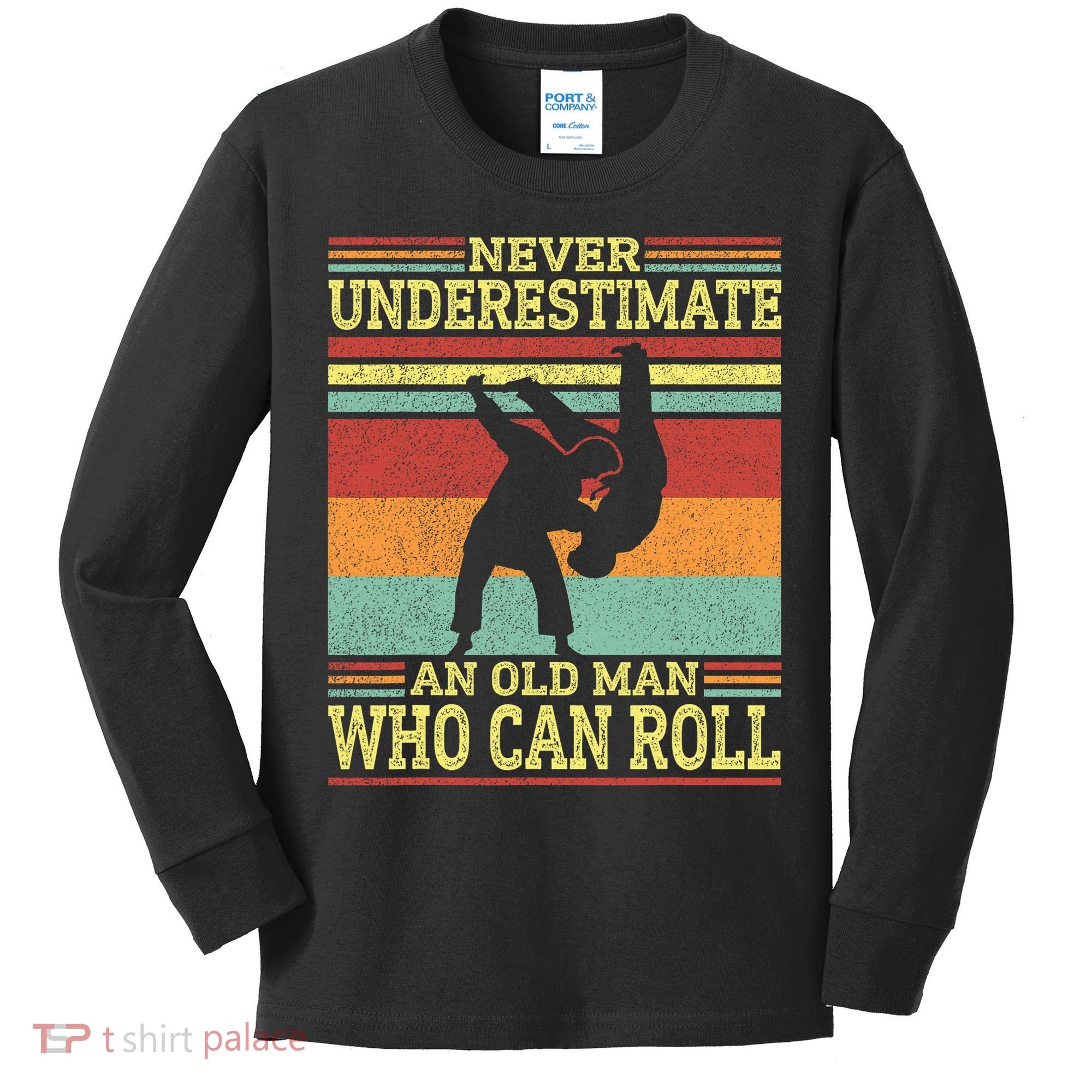 Cool Jujitsu For Dad Martial Brazilian Jiu Jitsu Kids Long Sleeve Shirt