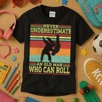 Cool Jujitsu For Dad Martial Brazilian Jiu Jitsu Kids T-Shirt thumb 3