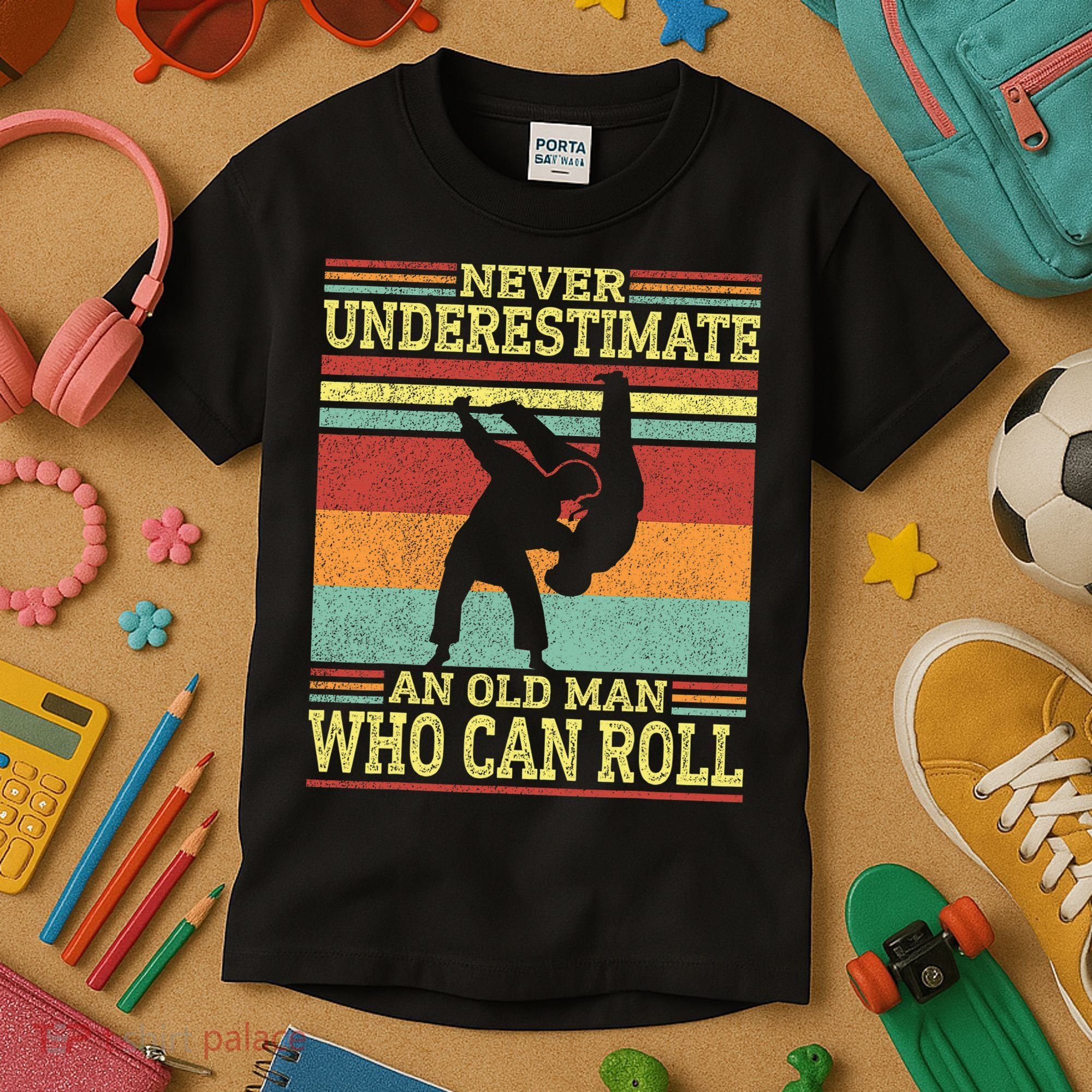 Cool Jujitsu For Dad Martial Brazilian Jiu Jitsu Kids T-Shirt