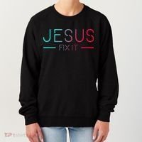 Christian Jesus Fix It Faith Filled Women's Sweatshirt thumb 0
