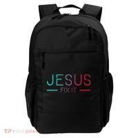Christian Jesus Fix It Faith Filled Backpack thumb 0