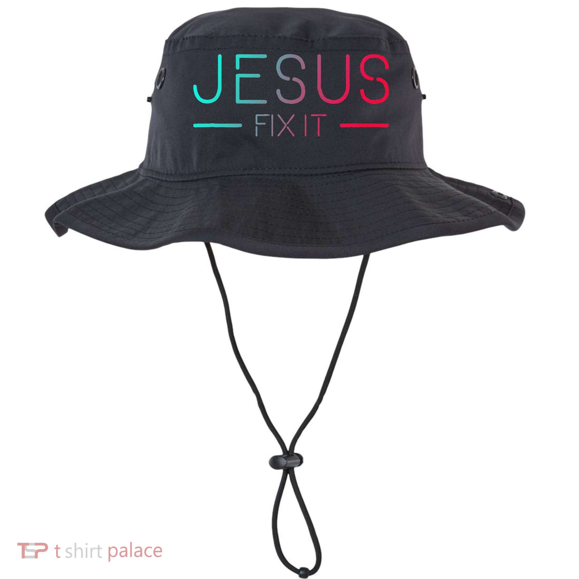 Christian Jesus Fix It Faith Filled Bucket Hat
