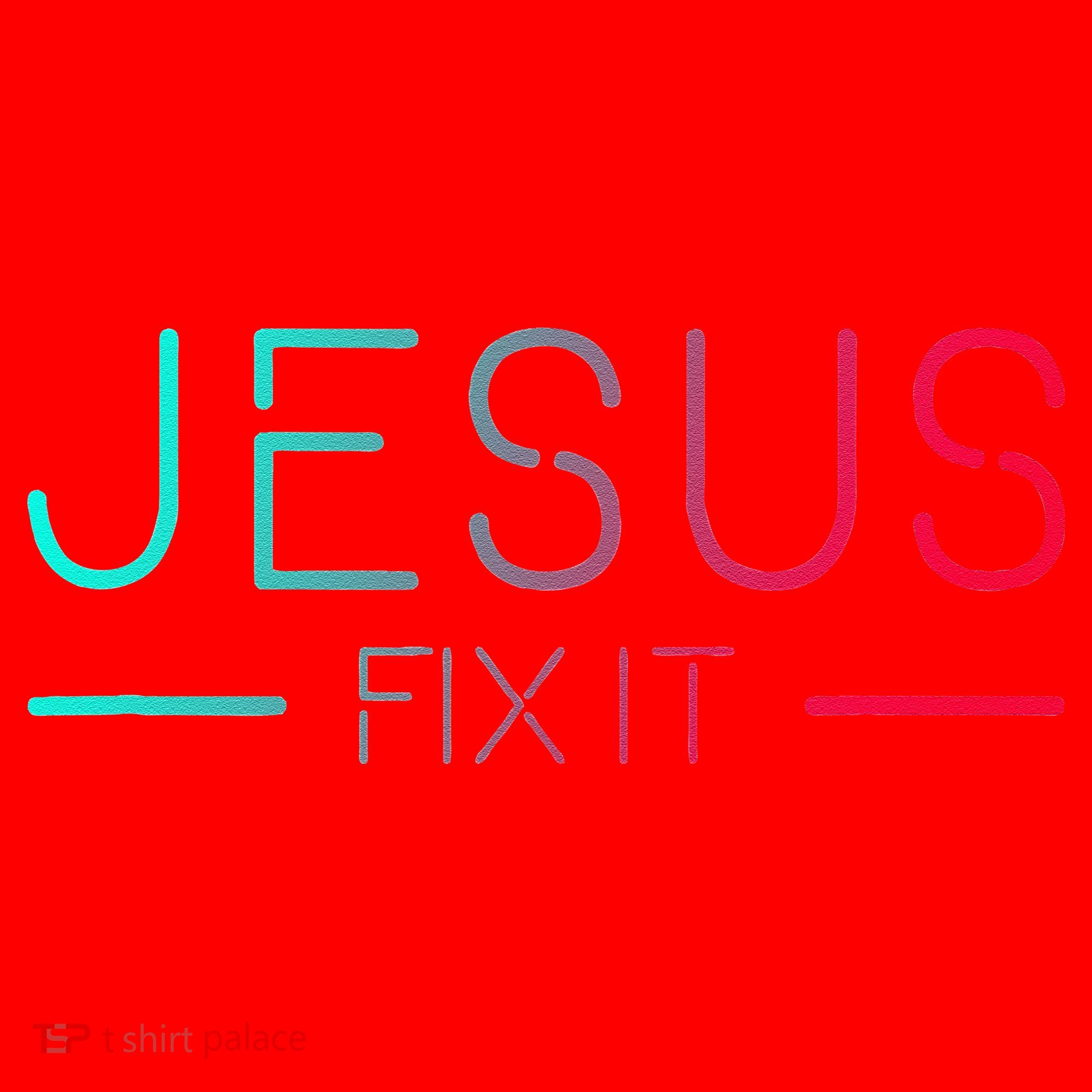 Christian Jesus Fix It Faith Filled Santa Hat