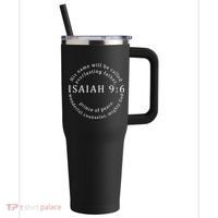 Christmas Jesus Father Prince Peace Counselor Isaiah 96 40oz Vacuum Insulated Stainless Steel Travel Tumbler thumb 0