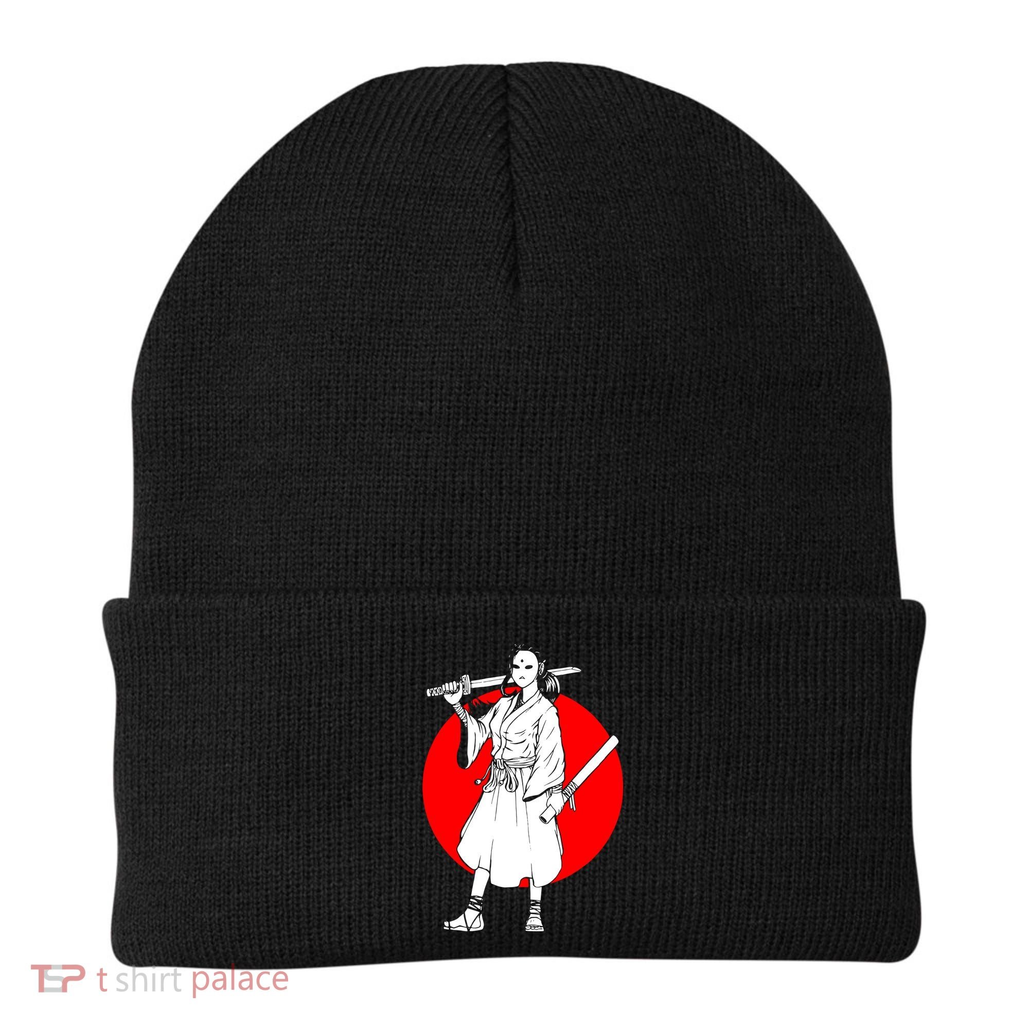 Cool Japanese Fighter And Japan Beanie