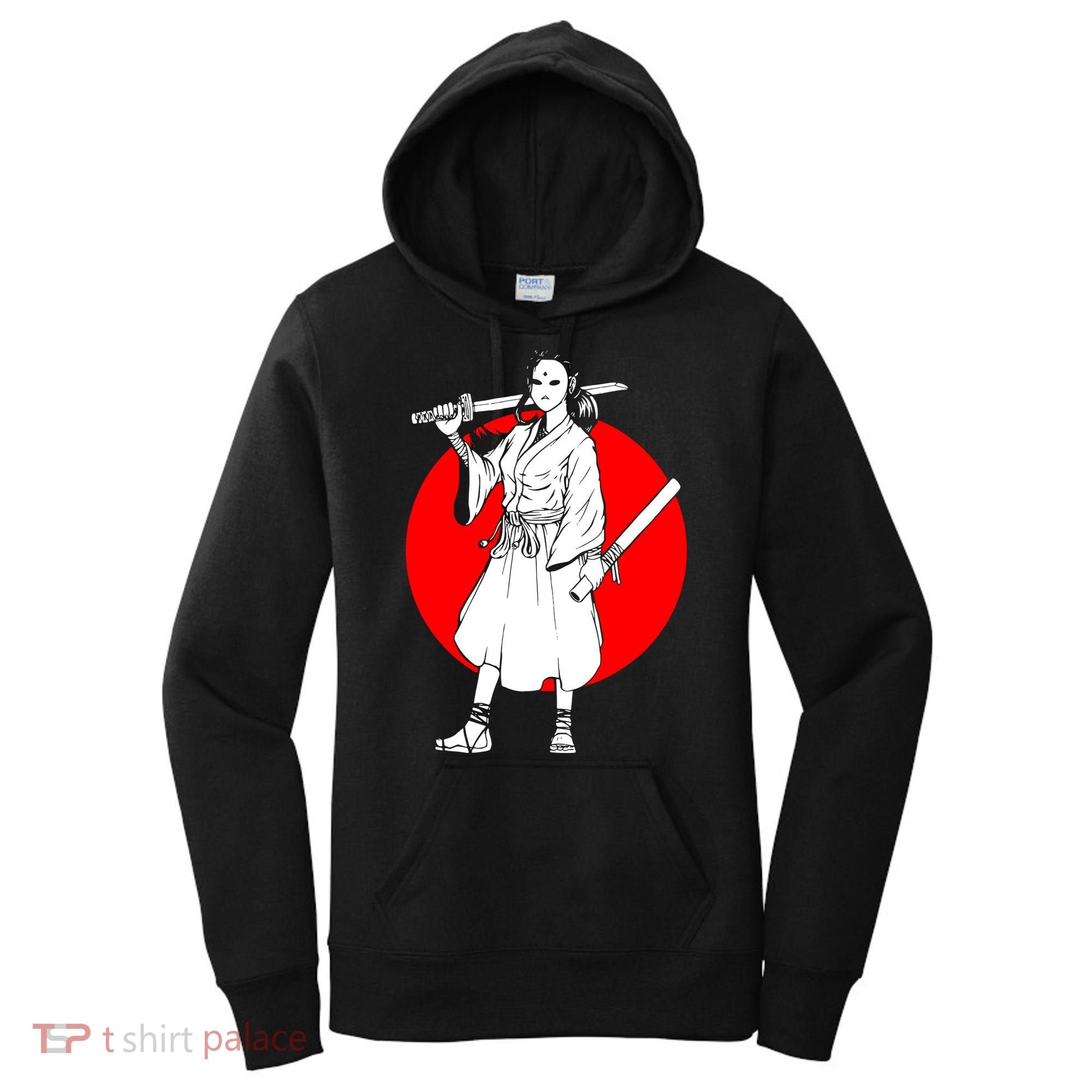 Cool Japanese Fighter And Japan Women's Hoodie