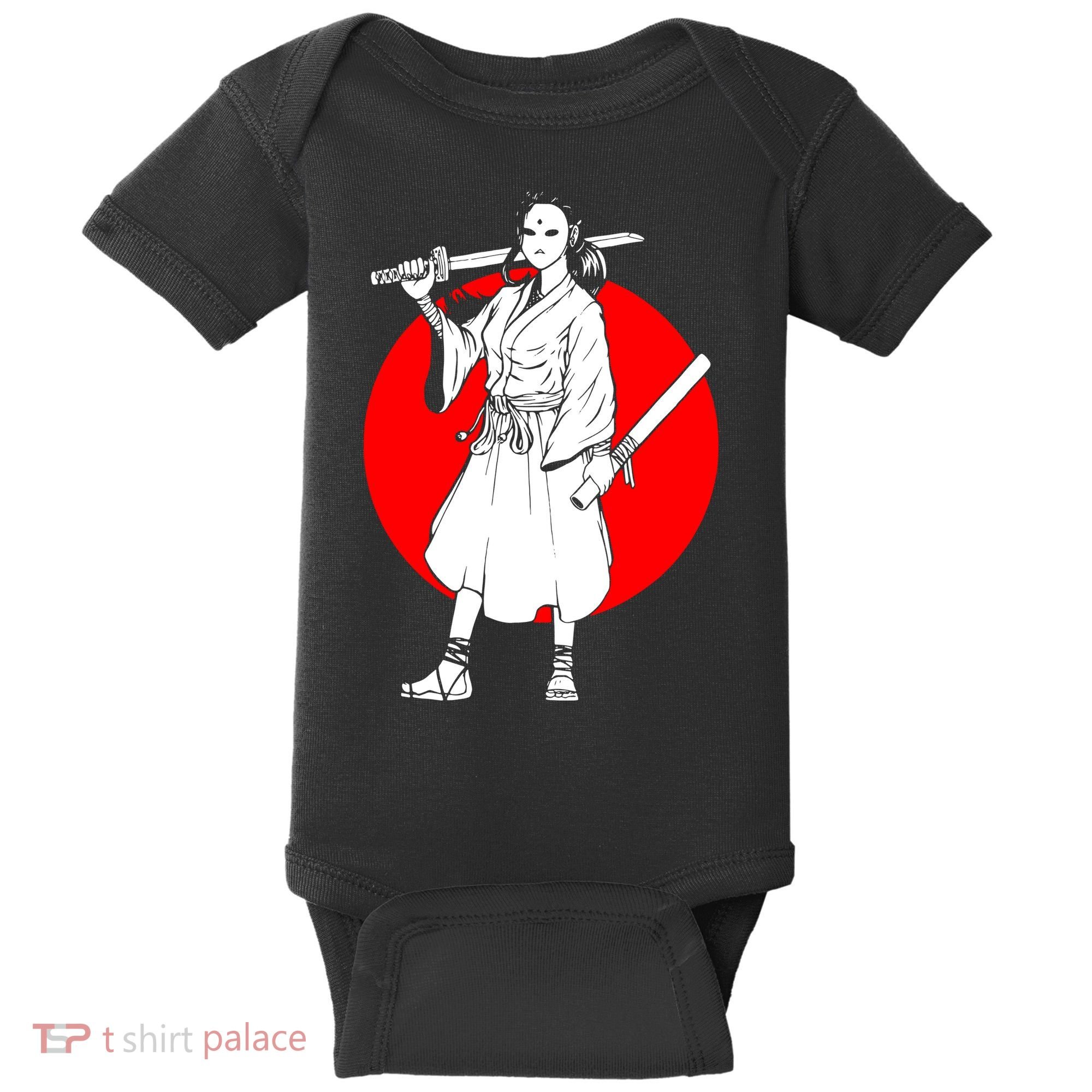 Cool Japanese Fighter And Japan Baby Bodysuit
