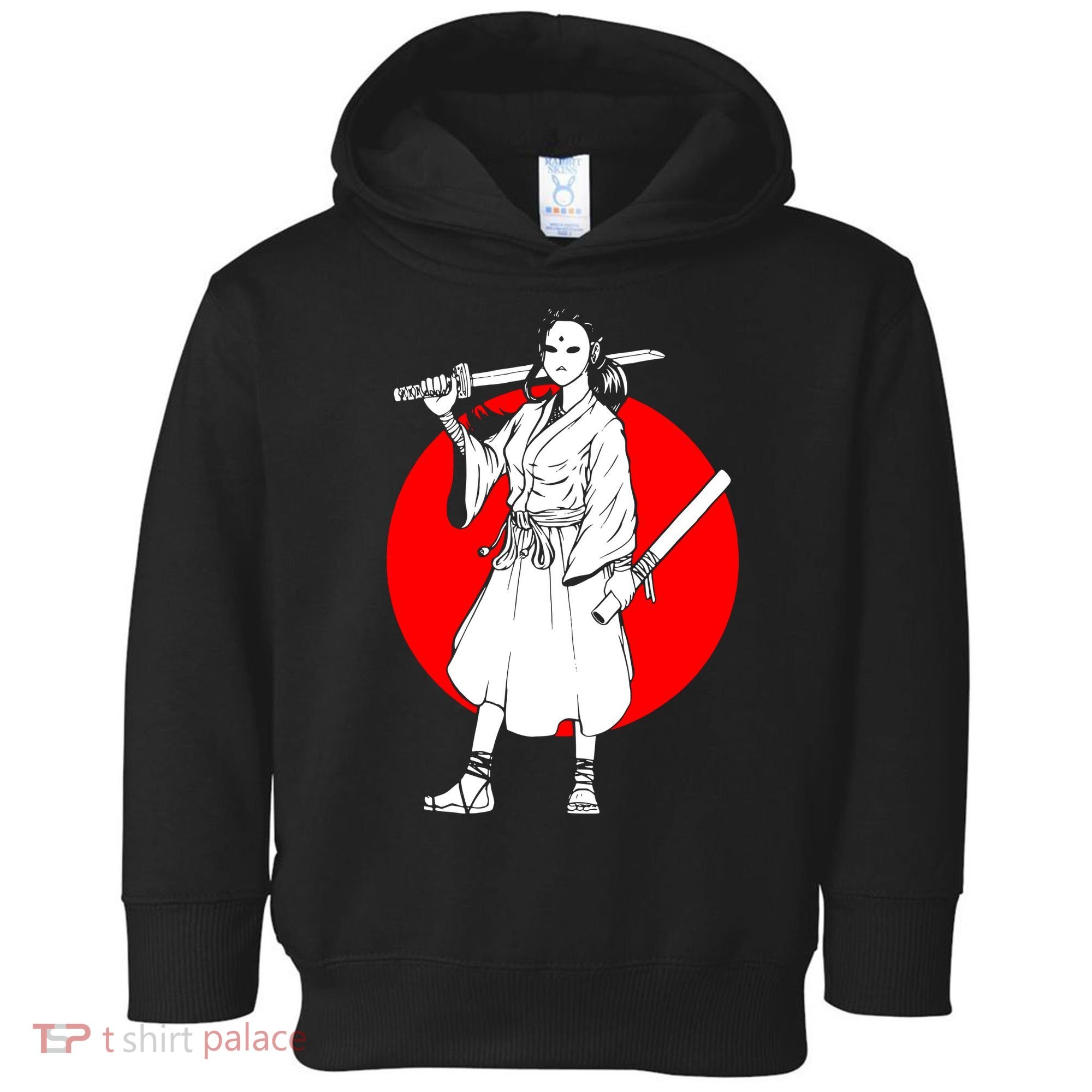 Cool Japanese Fighter And Japan Toddler Hoodie