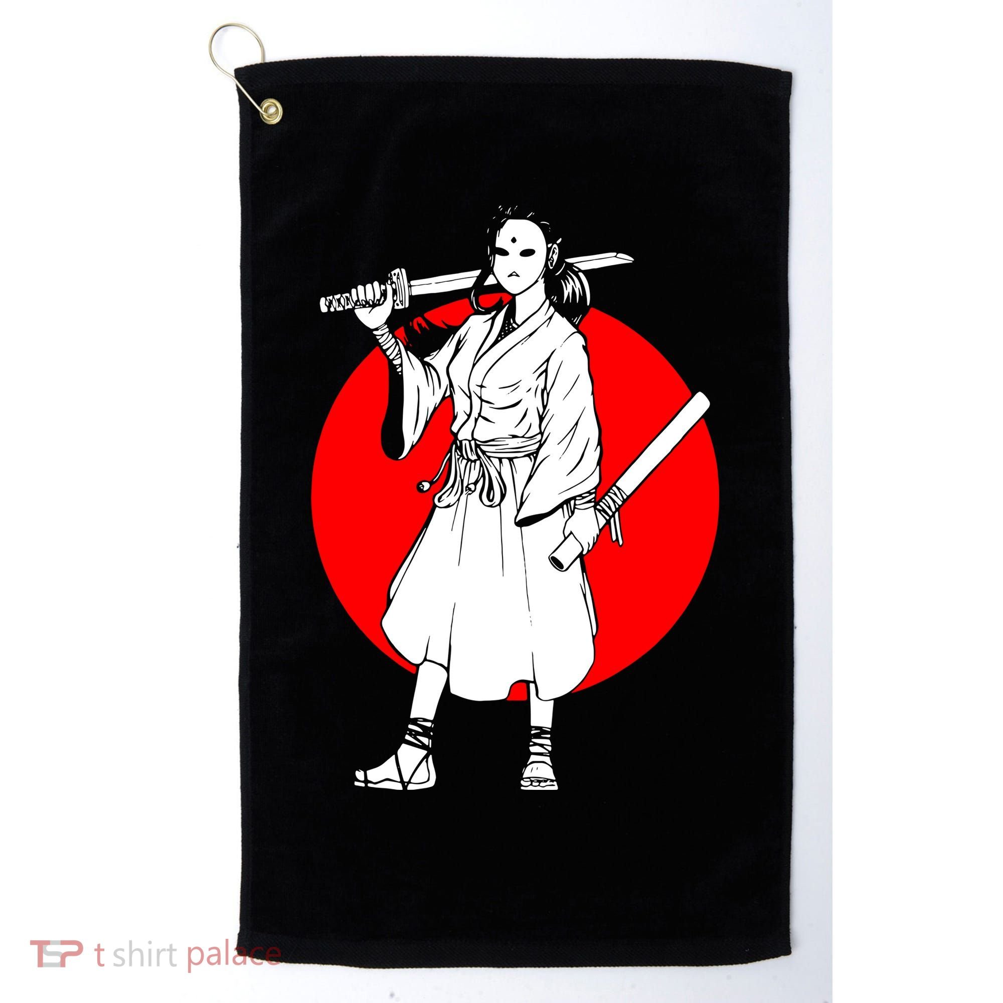 Cool Japanese Fighter And Japan Golf Towel