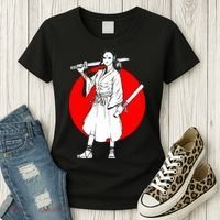 Cool Japanese Fighter And Japan Women's T-Shirt thumb 3