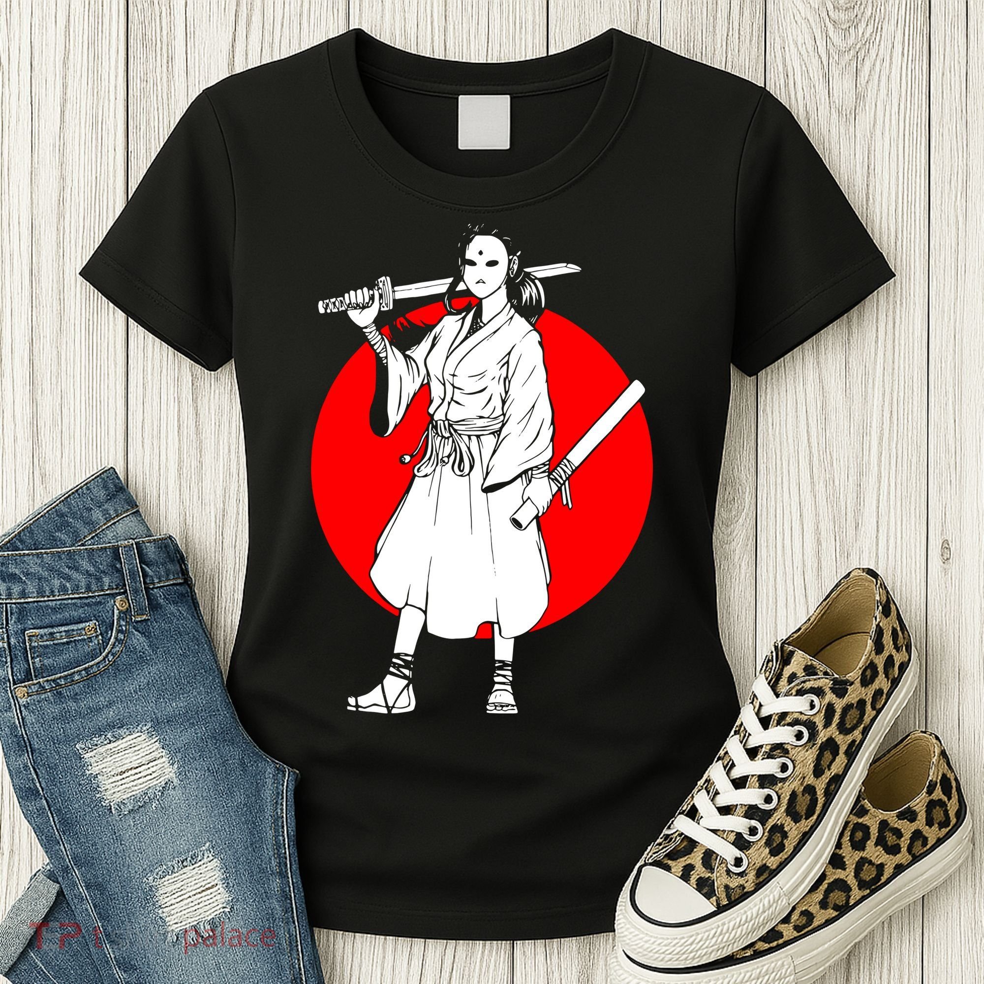 Cool Japanese Fighter And Japan Women's T-Shirt