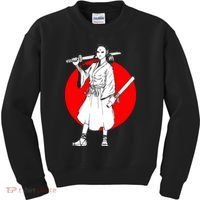 Cool Japanese Fighter And Japan Kids Sweatshirt thumb 0