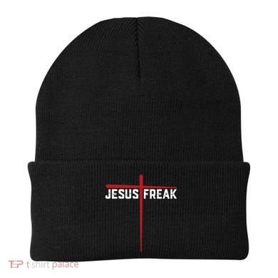 Christian Jesus Freak Red Cross Beanie