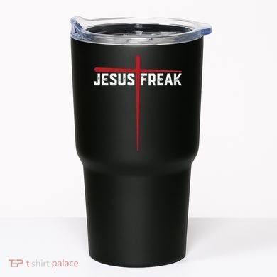 Christian Jesus Freak Red Cross Tumbler