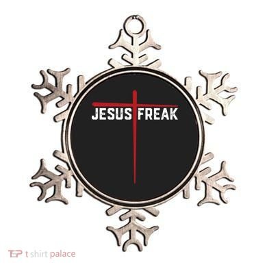 Christian Jesus Freak Red Cross Ornament