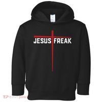 Christian Jesus Freak Red Cross Toddler Hoodie thumb 0
