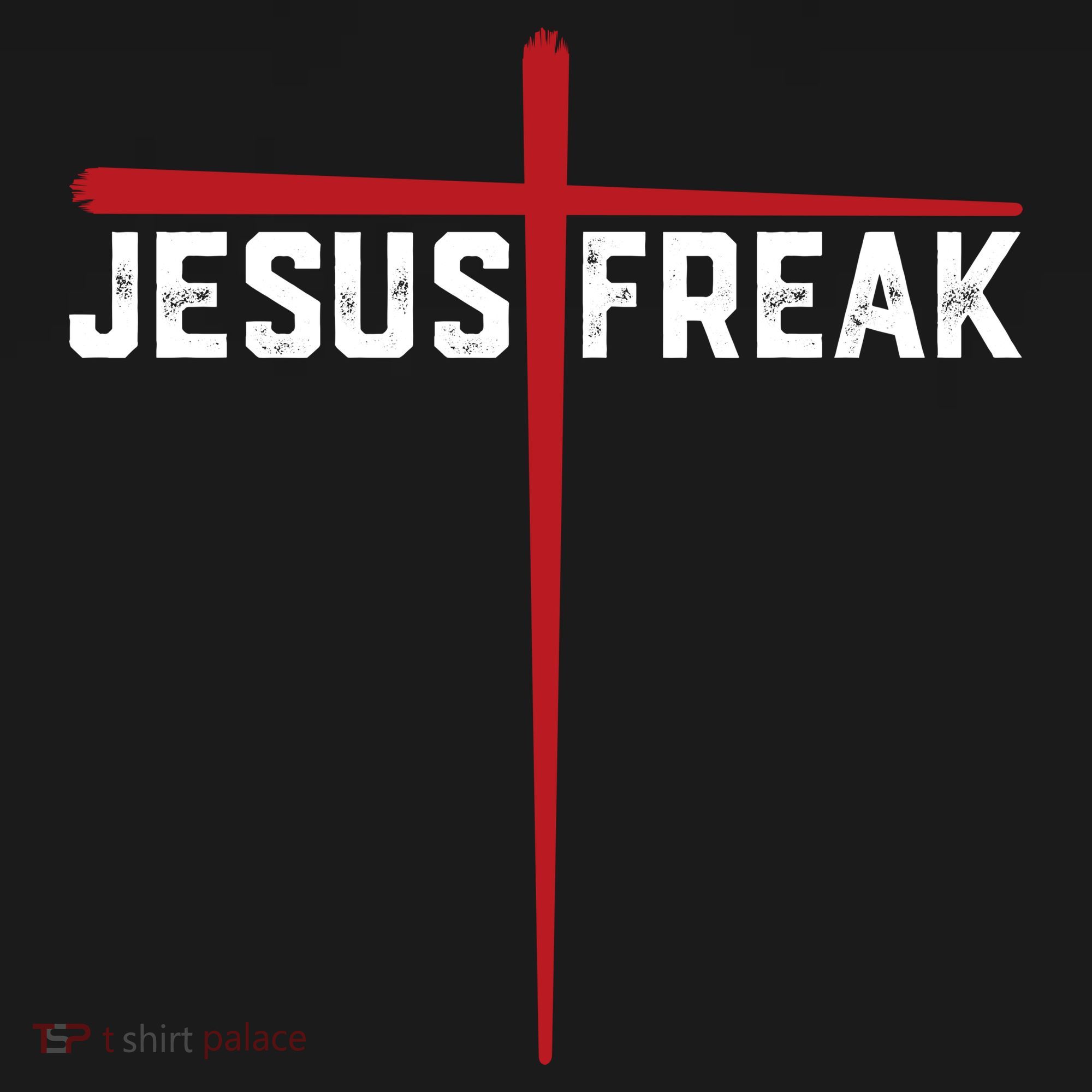 Christian Jesus Freak Red Cross Tote Bag