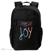 Choose Joy Gift Happy Motivational Gift Backpack thumb 0