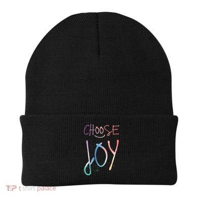 Choose Joy Gift Happy Motivational Gift Beanie