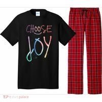 Choose Joy Gift Happy Motivational Gift Pajama Set thumb 0